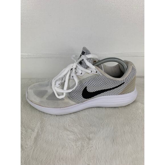 Nike Revolution 3 Women’s Running Shoes White Black Sz 9 819303-102 - Picture 5 of 11